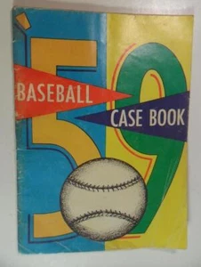 VINTAGE BASEBALL CASE BOOK FOR 1959 NATIONAL ALLIANCE EDITION - Picture 1 of 4