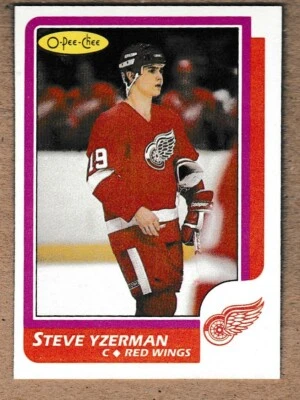 Steve Yzerman 1986 OPC card # 11 - Image 1 of 2