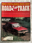 1979 Road & Track AMC Eagle Dick Barbour Briggs Cunningham VW Dasher Audi 5000