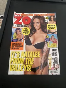 Zoo Magazine 28th February - 6th March 2014 Natalee Harris Sabine Issue 516 Rare - Picture 1 of 1