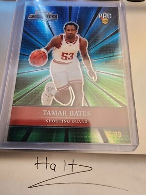 2021-22 Wild Card Alumination Blue/Green 16/99 Tamar Bates #ABC-69 - Image 1 of 2