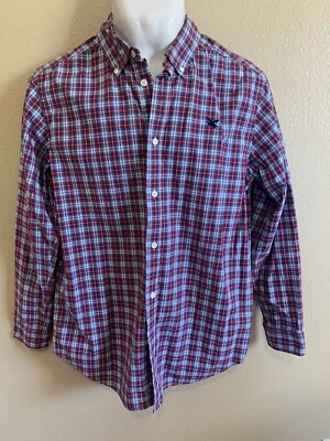 Camisa manga larga a cuadros con botones American Living Boys XL 18-20 usada Foto 1 de 4