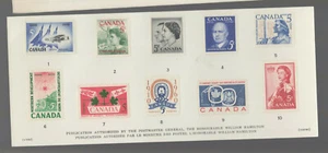 Kanada Klimaanlage #3 auf Karte mit Umschlag um 1959-60 - Bild 1 von 3