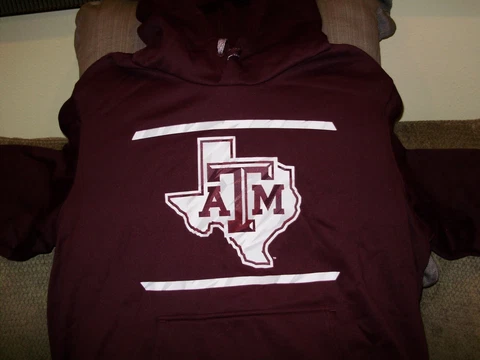 adidas Texas A&M Aggies Tech Fleece Pullover Hoodie Training Jacket Men's 4XL Cover