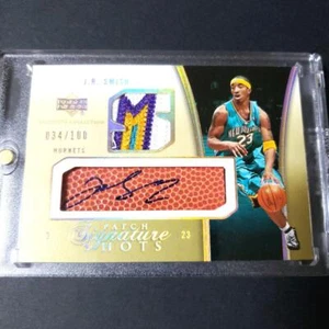 2005 Upper Deck Exquisite J.R. Smith Hornets RC Patch Auto /100 From JP #SSP-JR - Picture 1 of 24