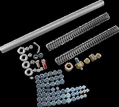 RT Complete Gold Valve Front Fork 1kg Lowering Kit Electra Glide 02-05 - Image 1 of 4