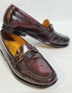 Cole Haan Air Merlot Leather Bit Loafer Slip-On MensShoe Size 9.5M C06593-F08 - Picture 1 of 11