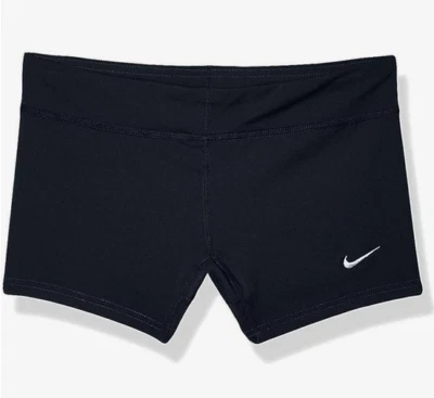 NEW! NIKE [XS] Women's DRI-FIT Volleyball/Gym/Running Shorts-Black 108720-010 - Image 1 of 2