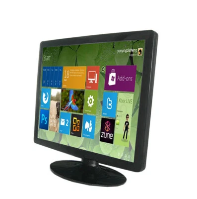 19" inch 4:3 Ratio Stand Touch Screen LCD Monitor w/VGA DVI USB - Image 1 of 4