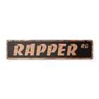 RAPPER Vintage Street Sign rap music urban emceeing Mcing| Indoor/Outdoor