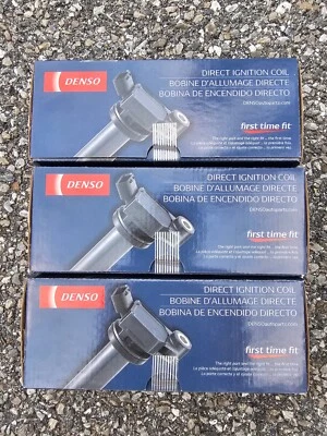 (3) Bobina de encendido directo Denso 673-8305 Hyundai Elantra Tucson Kia Forte Soul Foto 1 de 3