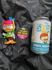 Funko POP Soda SDCC Snorkel Freddy Funko Blacklight Glow Chase - Bild 1 von 1