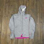 The North Face Hyvent 2.5L Jacket Full Zip Outdoor Coat, Grey, Womens Small