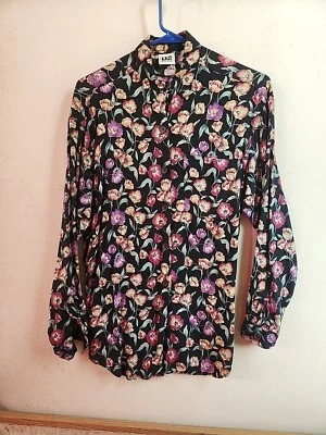 black long sleeve button up - Image 1 of 2