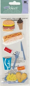 Vintage Touch of Jolee's FAST FOOD Thema 3-D Aufkleber 64452 SCHNELLER KOSTENLOSER Versand! - Bild 1 von 1