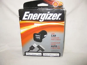 10 Watt Energizer USB Car Charger And Cable - Picture 1 of 1