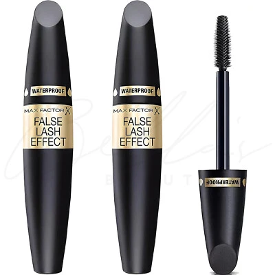 MAX FACTOR False Lash Effect Volumising Mascara 13ml - Black Waterproof *2 PACK* - Image 1 of 4