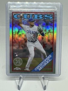 2023 Topps Chrome Christopher Morel 1988 35th Anniversary RC #88BC-20 Cubs - Picture 1 of 2