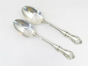 International Silber JOAN OF ARC Sterlingsilber 2 Servierlöffel 8,25" 117 Gramm - Bild 1 von 6