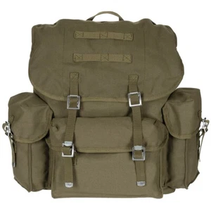 MFH BW Rucksack Mod. oliv wie BW Packtasche 30 Liter Baumwolle Riemen - Bild 1 von 2