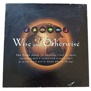 Weise und sonst 1997 Trivia Party Familien Brettspiel - nur Anleitung fehlt - Bild 1 von 8