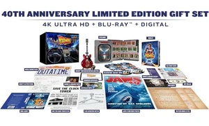 Back to the Future 40th Anniversary 4K Trilogy Steelbook Gift Set Amazon IN HAND - Bild 1 von 4
