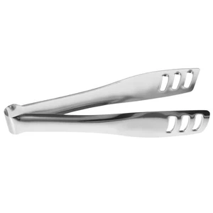 Pinzas de pinza de acero inoxidable para barbacoa utensilios de cocina buffet - Imagen 1 de 12