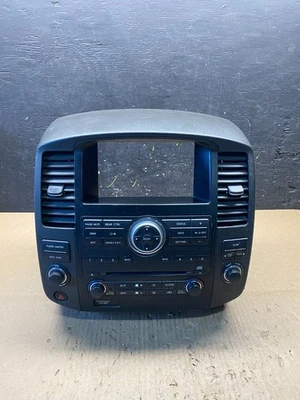 Nissan Pathfinder 2008 2012 radio aire acondicionado temperatura calor control climático T1469 DG Foto 1 de 4