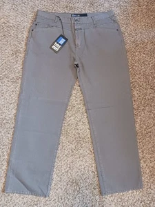NWT Marithe Francois Girbaud Blue X Edge Mens 42x33 Gray Denim Jeans 90s Y2K - Picture 1 of 20