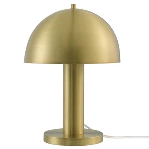 Novogratz x Electric 65856 Olivia 12" Table Lamp, Matte Brass - Picture 1 of 7
