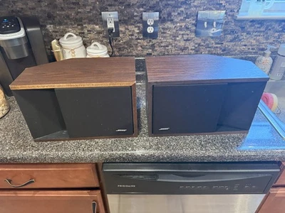 Bose 201 系列 II 直接/反射木质书架扬声器 8 欧姆经工作测试 — 第 1/4 张图片