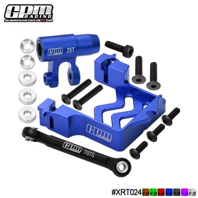 GPM Alloy Servo Mount + Tie Rod + 25T Servo Horn Set TRAXXAS 1/5 X-Maxx XRT 8S - Image 1 of 4