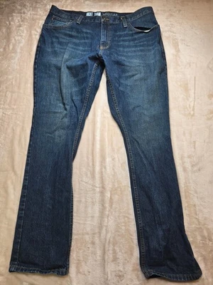 Freeworld Jeans Mens Size 38 Blue Medium Wash Straight Leg Jeans - Image 1 of 4