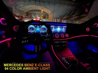 W213 Interior Ambient Light for Mercedes Benz e300 e400 e450 E-Class Air Vents - Image 1 of 4