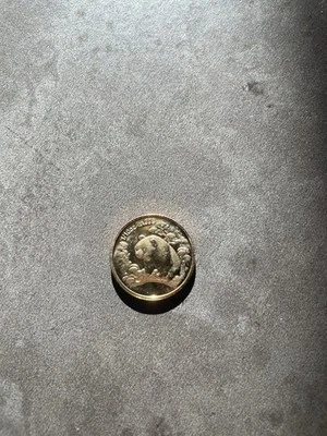 1/10 oz Unze Gold China Panda 1997 Sammlermünze 999Feingold - Bild 1 von 4