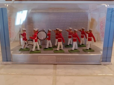 W. Britain Toy Soldiers banda marina Foto 1 de 4