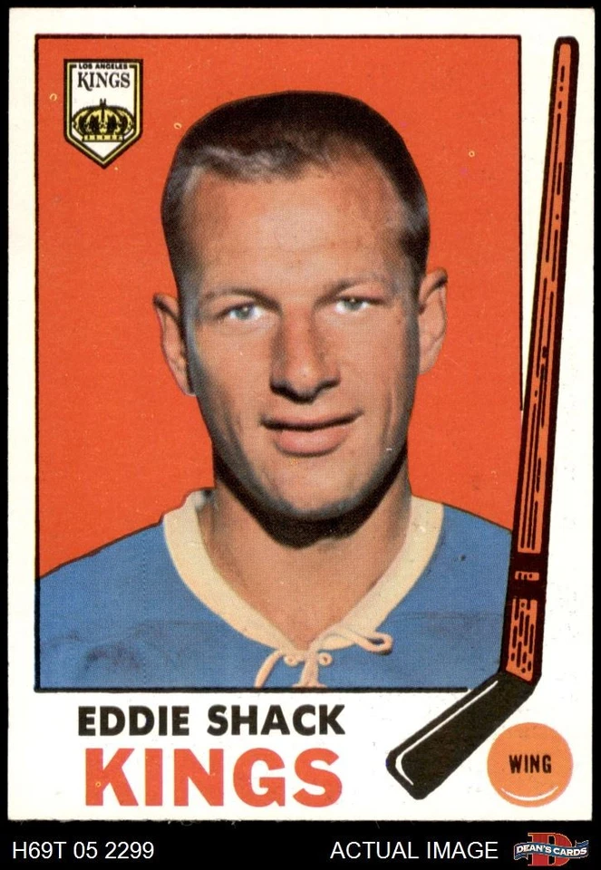 1969 Topps #106 Eddie Shack Kings-Hockey 7.5 - NM+ - Image 1 of 1