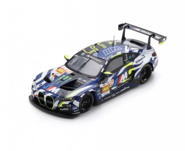 Spark Model 1:43 s9149 BMW M4 GT3#46 24H Le Mans  2024 Rossi/Martin/Harty NEW - Immagine 1 di 1