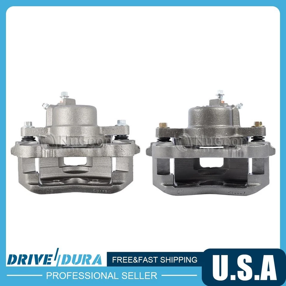 2PCS Front Disc Brake Caliper for 1988 1989 1990 1991 Buick Reatta - Image 1 of 4