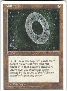 Millstone R Fourth Edition 4ED Normal MTG MP - Picture 1 of 2