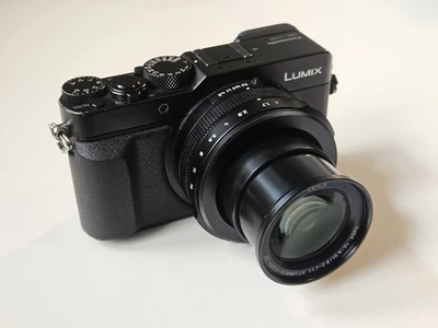 Panasonic LUMIX DMC-LX100 12.8MP Digitalkamera - Schwarz - Top Zustand - Bild 1 von 4