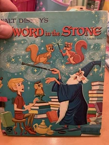 Walt Disney THE SWORD IN THE STONE Whitman 1963 Hardcover Book Top Top Tales  - Picture 1 of 5