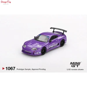 MINI GT 01067-L - 1/64 TOYOTA SUPRA (A80) TOP SECRET GT-300 MORADO (LHD) - Imagen 1 de 1