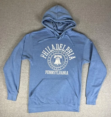 Moletom com capuz Philadelphia Pensilvânia masculino pequeno Liberty Bell gráfico - Imagem 1 de 4