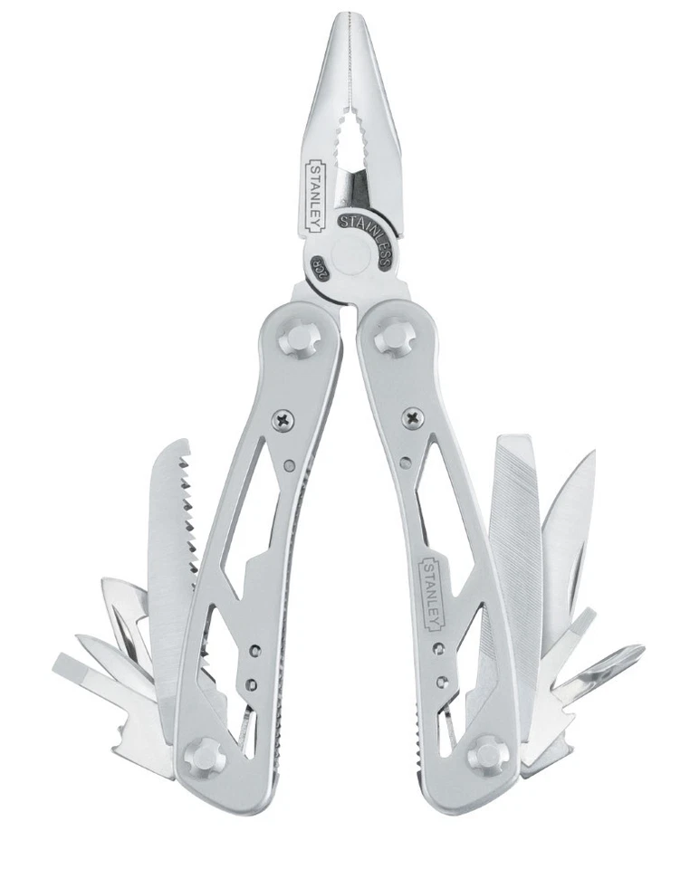 Stanley Multifunktionswerkzeug 12-in-1 m. Tasche Rostfreier Stahl 0-84-519 - Bild 1 von 1