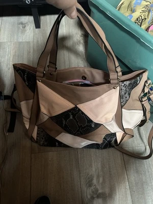 Bolso de Mano Big Buddha Multicolor con Retazos Bolso Grande para Damas Bolso XL BOLSO Foto 1 de 4