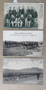 COLLEGIO MILITARE DI ROMA-LOTTO 3 CARTOLINE-C92-196 - Picture 1 of 1