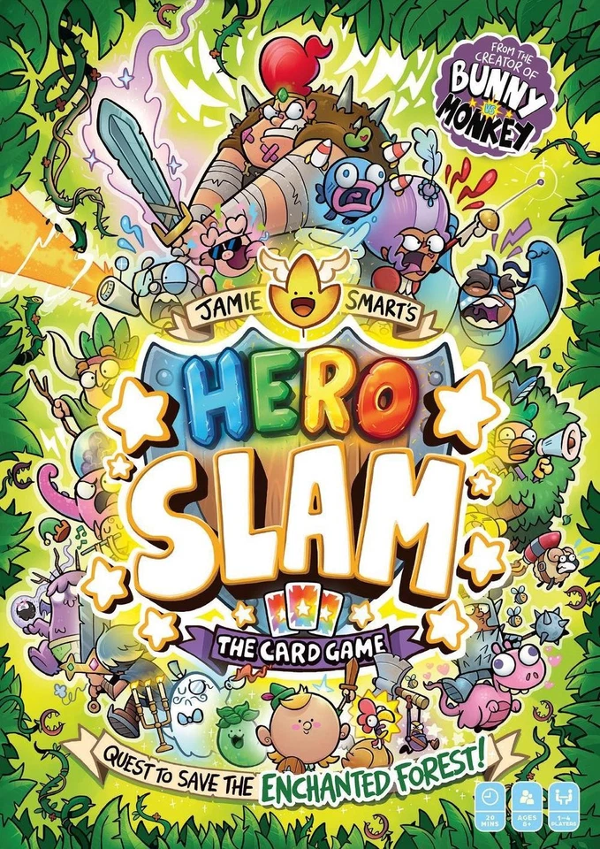 Jamie Smarts Hero Slam: The brand new card game from the no 1 bestselling creato