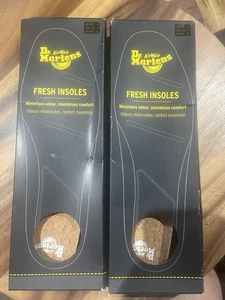 New Men’s Size 9 Dr.  Martens Fresh Insoles Air Wair Minimize Odor 2 Sets - Picture 1 of 4
