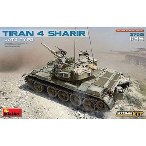 Maquette Char Tiran 4 Sharir Late Type. Interior Kit|miniart|37013|1:35 Maquette - Foto 1 di 20